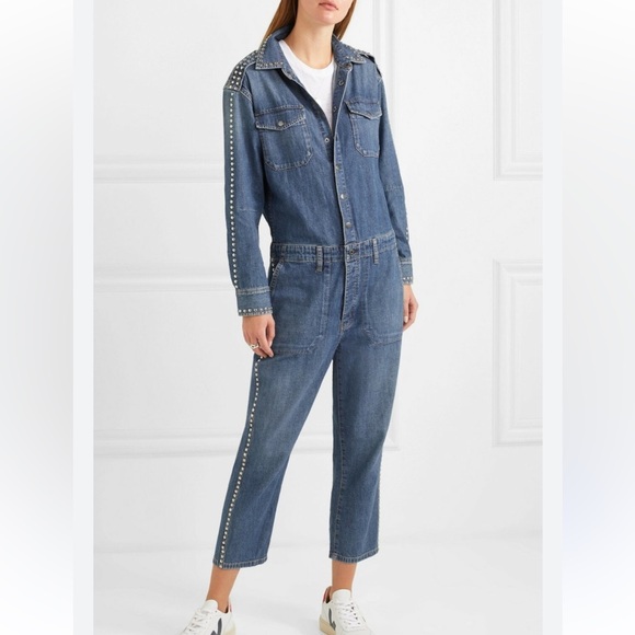 Current/Elliott denim jumpsuit